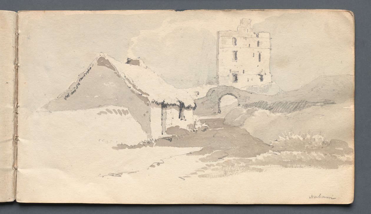 Carnet de croquis : Norham - Samuel Prout