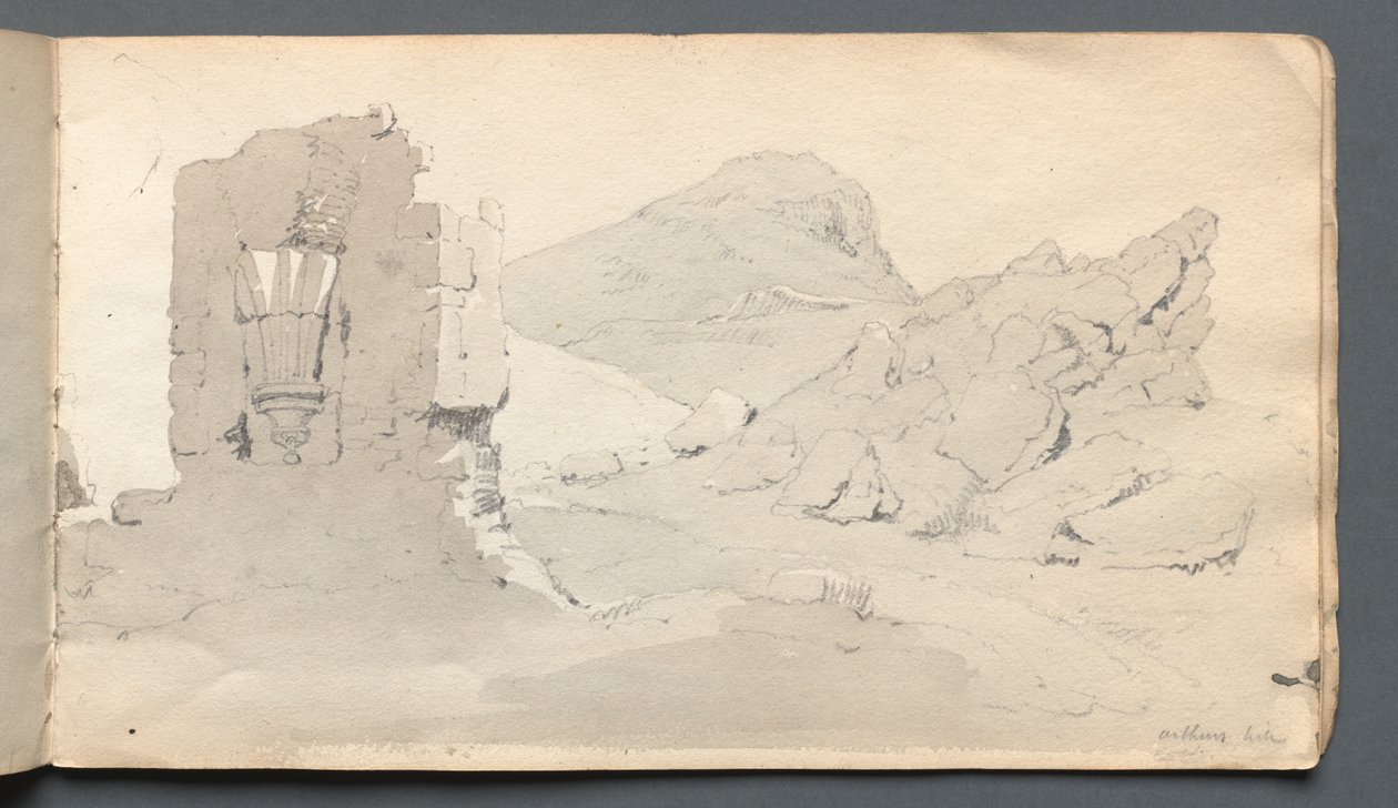 Carnet de croquis : "Ruin" - Samuel Prout