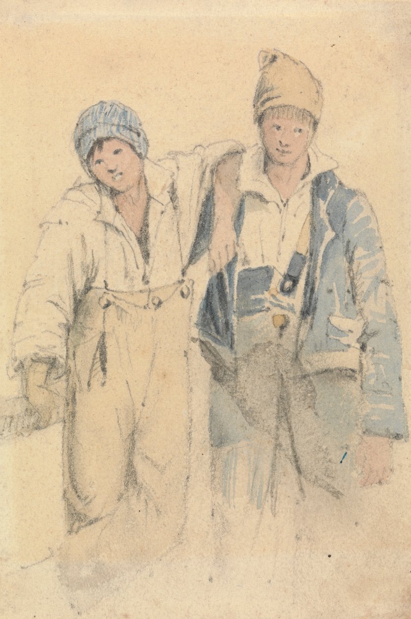 Deux garçons - Samuel Prout