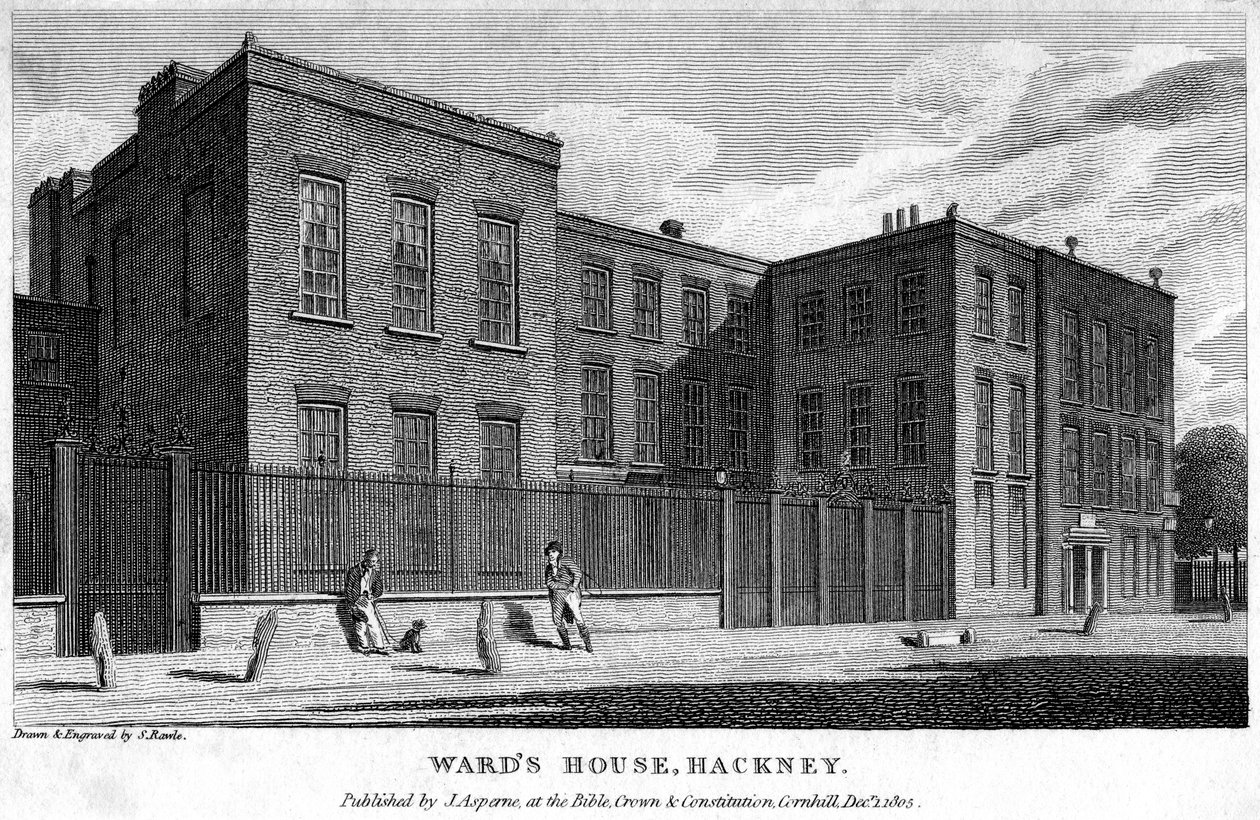 Maison Wards, Hackney, Londres, 1805 - Samuel Rawle