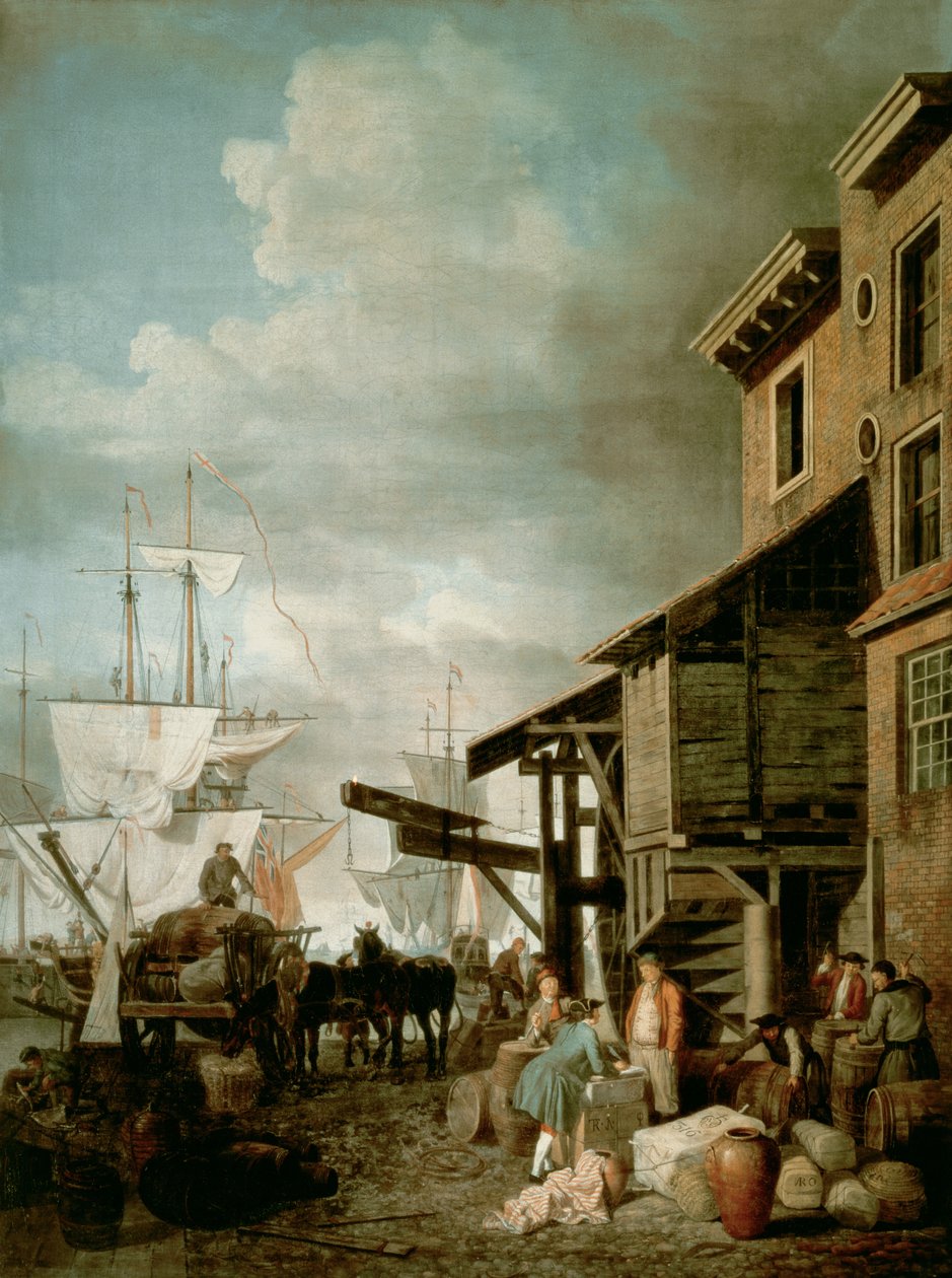 Quai de la Douane - Samuel Scott