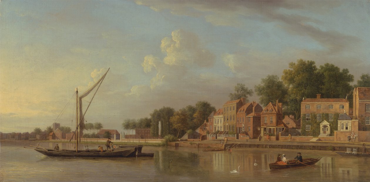 La Tamise à Twickenham - Samuel Scott