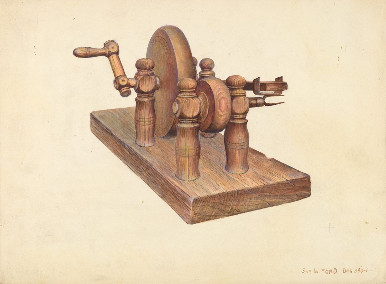 Épluche-pomme - Samuel W. Ford