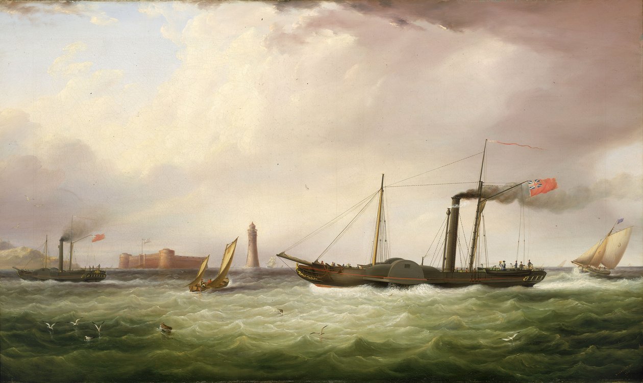 Le bateau à vapeur 