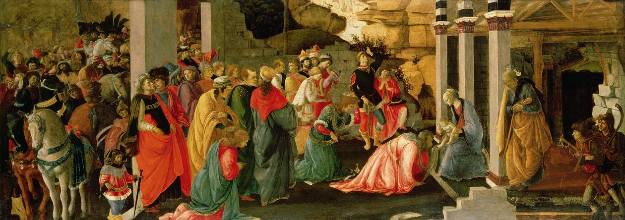Adoration des Mages, vers 1470 - Sandro Botticelli