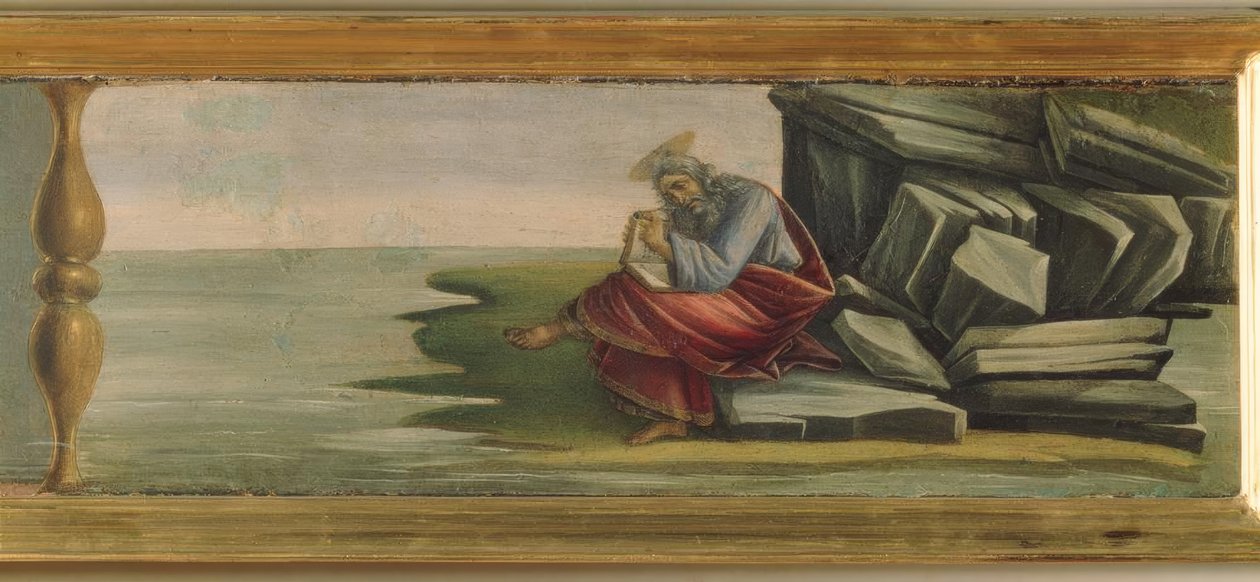 Jean à Patmos - Sandro Botticelli