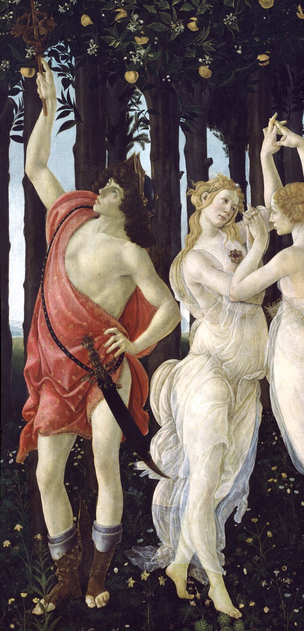 Le Printemps (détail) - Sandro Botticelli