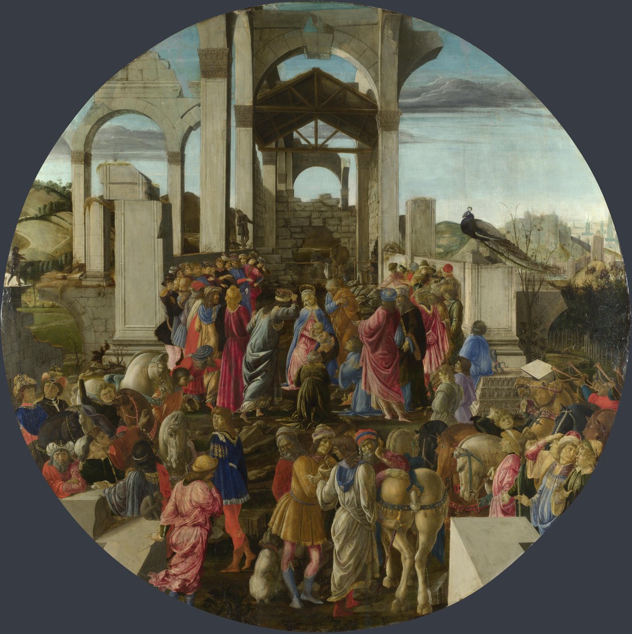 Adoration des Mages - Sandro Botticelli