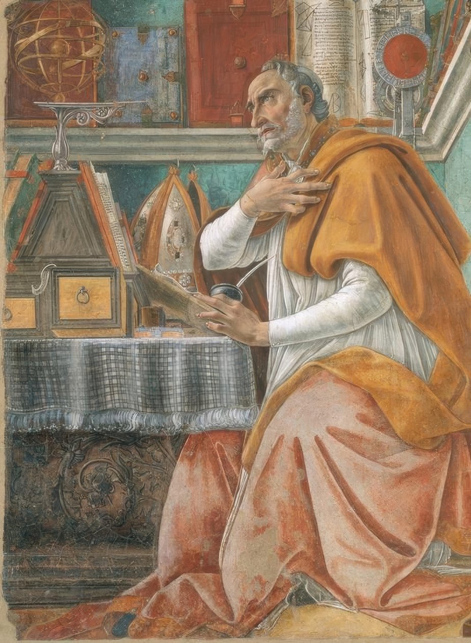 Saint Augustin - Sandro Botticelli