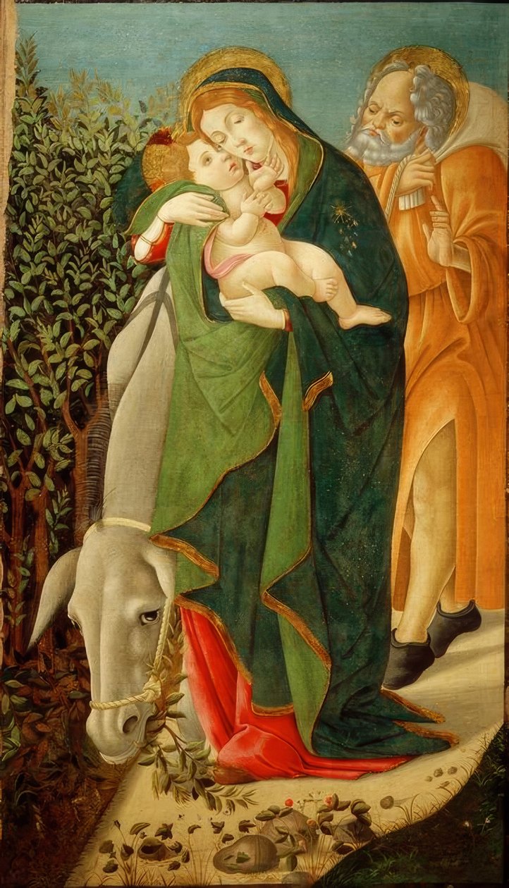 Fuite en Égypte - Sandro Botticelli