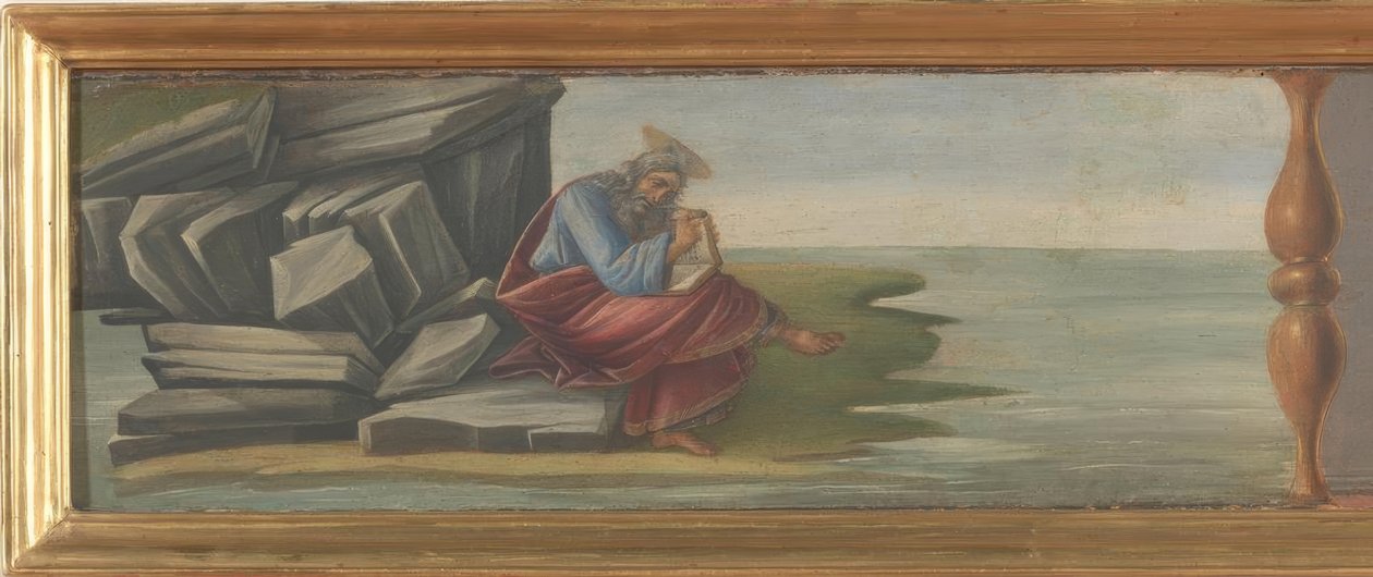 Jean à Patmos - Sandro Botticelli