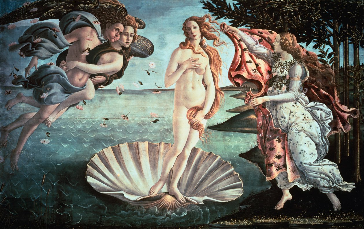 La Naissance de Vénus, vers 1482 - Sandro Botticelli