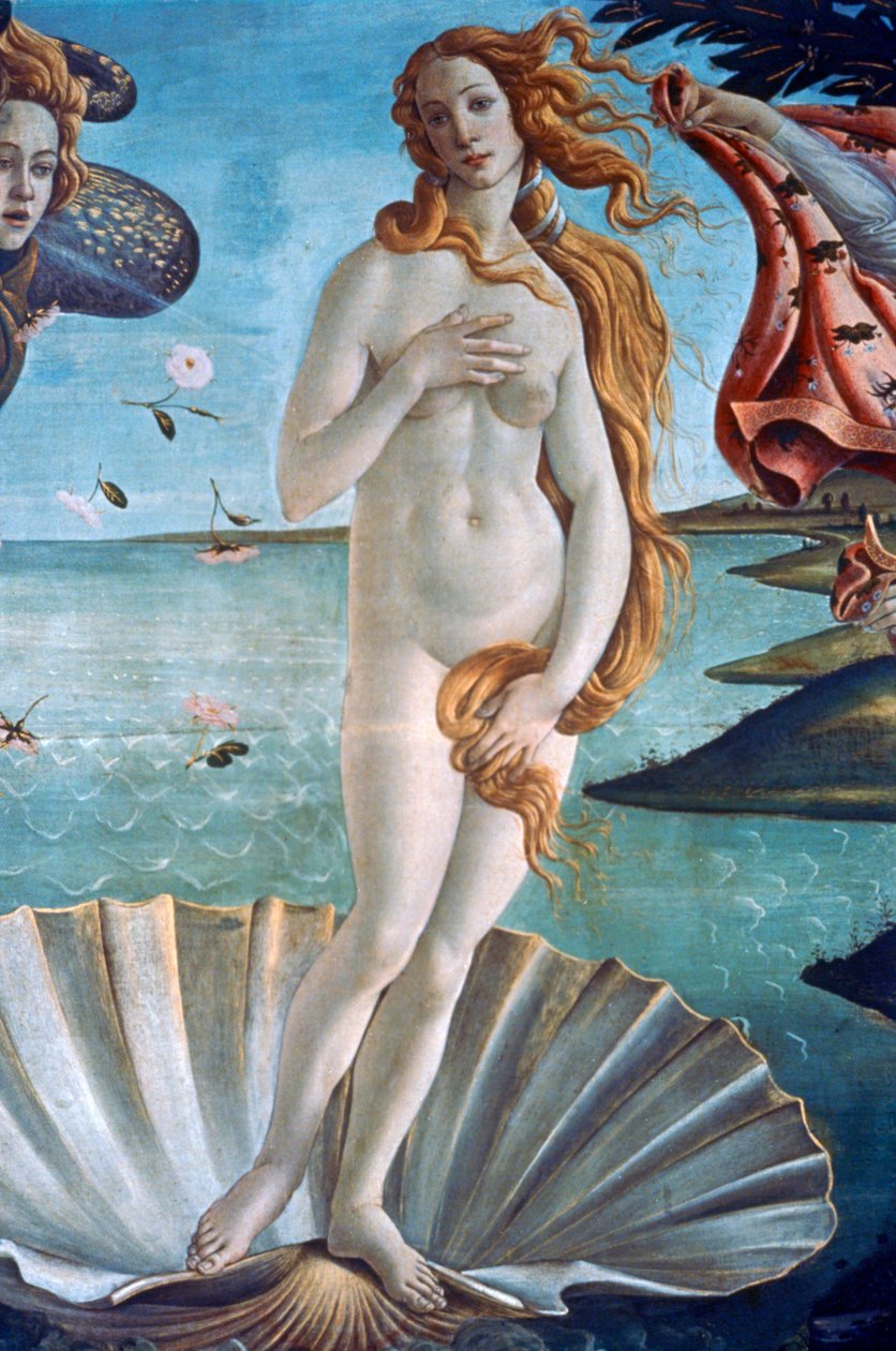 La Naissance de Vénus (détail), c1485 - Sandro Botticelli