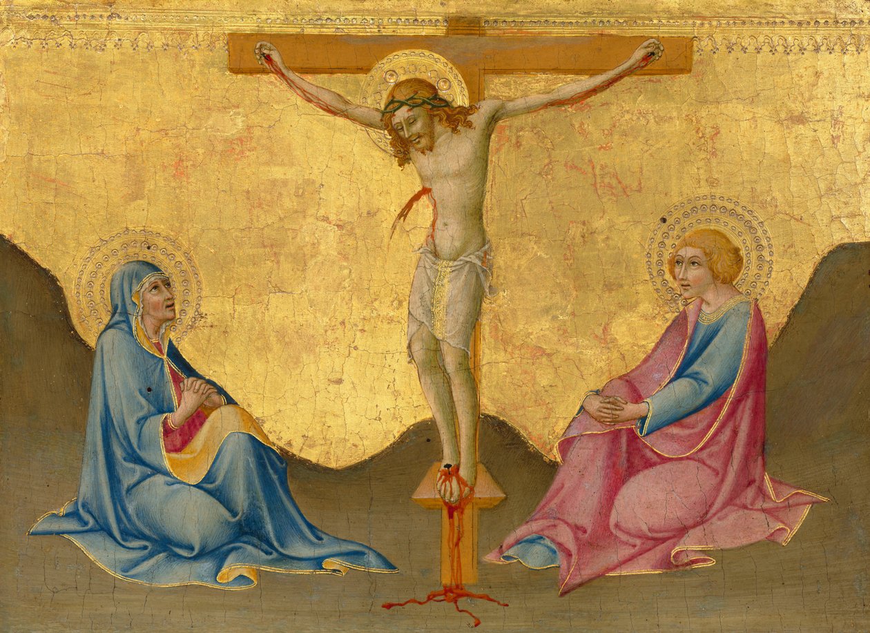 La crucifixion - Sano di Pietro