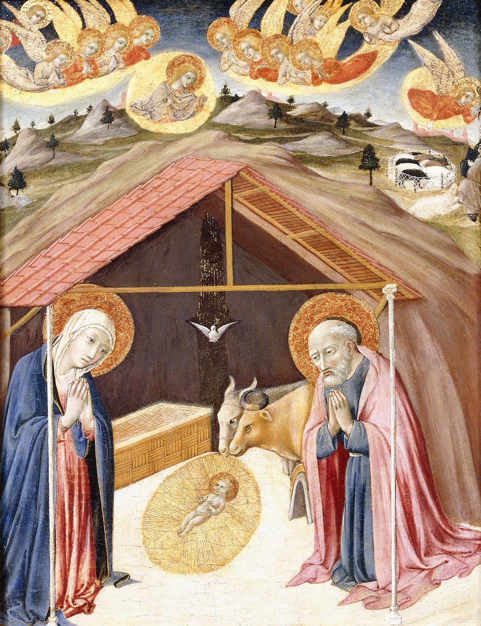 La Nativité - Sano di Pietro