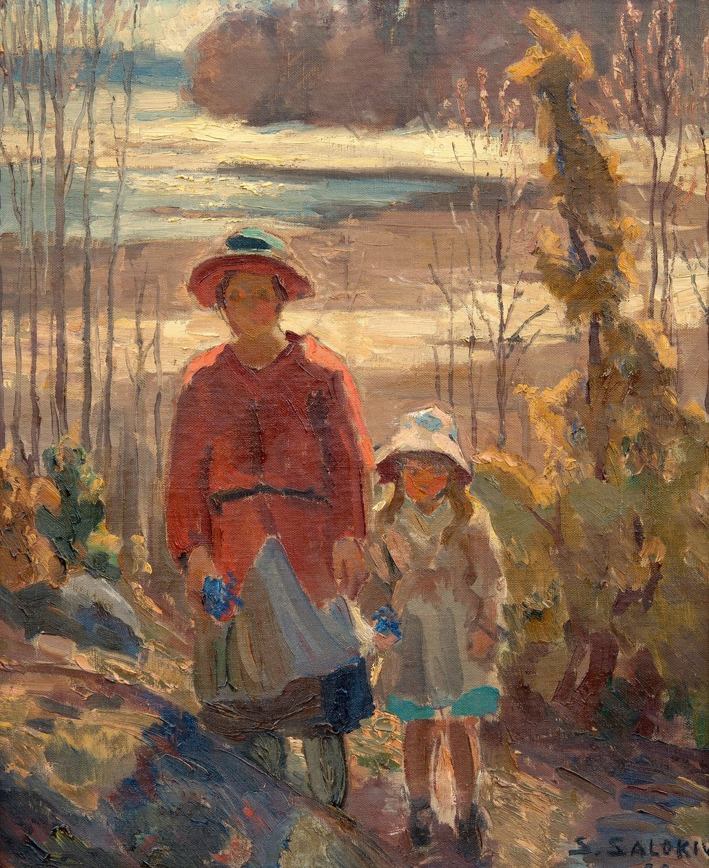 Mère et enfant - Santeri Salokivi
