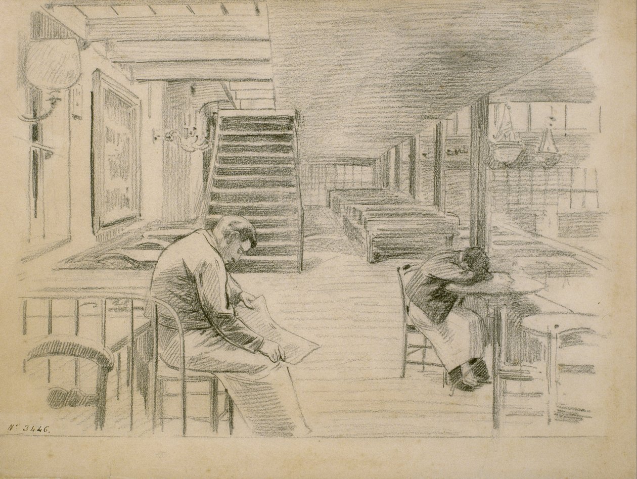 En attente de clients - Santiago Rusiñol