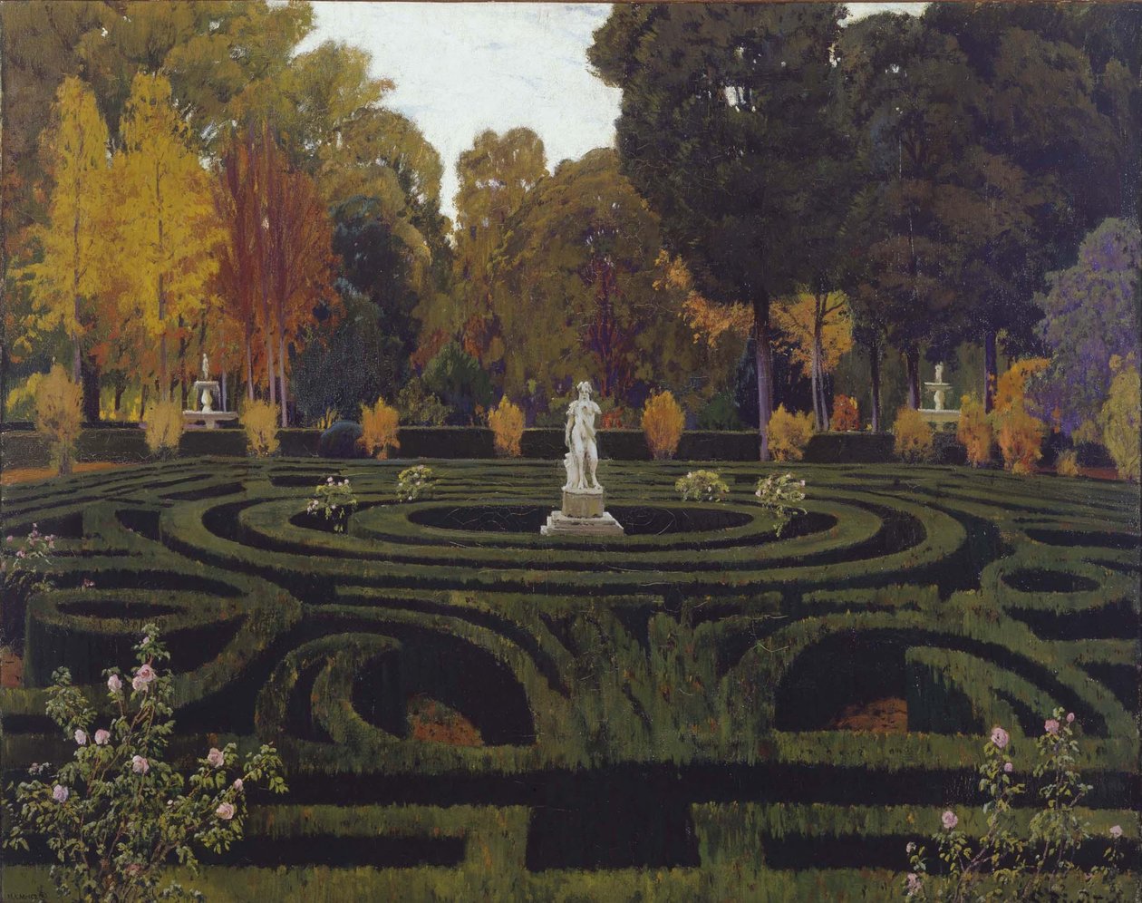 Vieux faune - Santiago Rusiñol