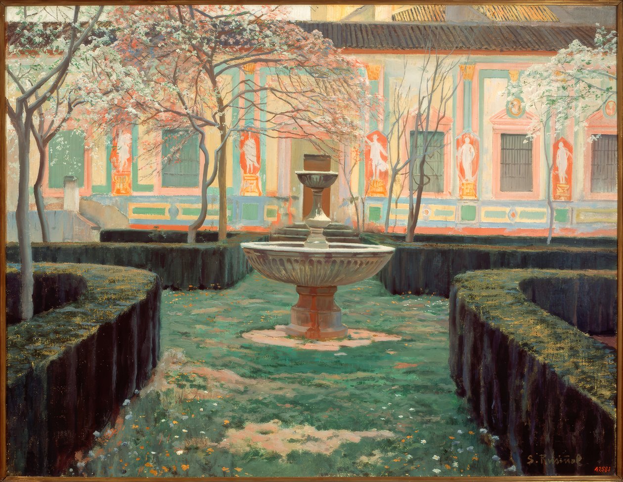 Jardin abandonné - Santiago Rusiñol