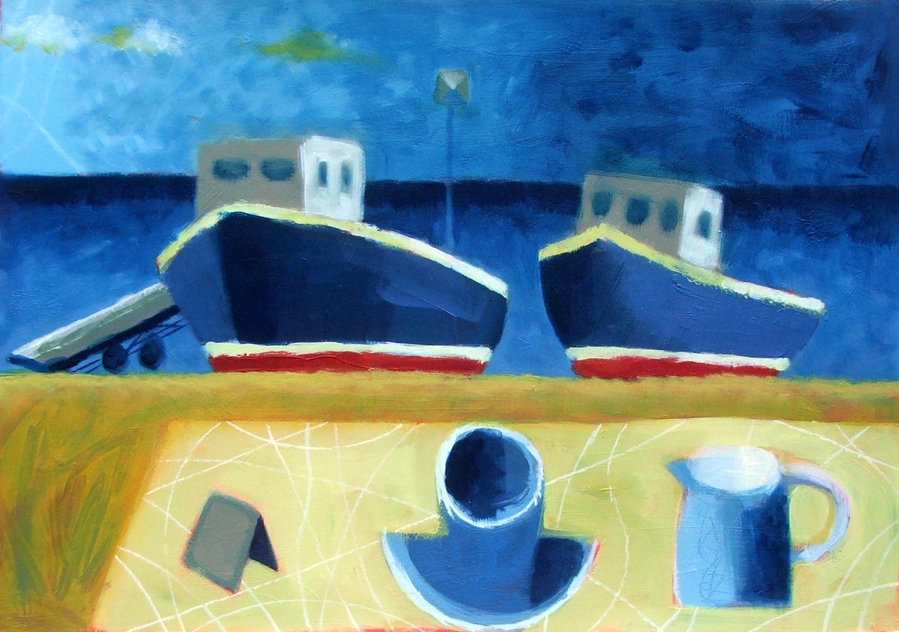 Deux bateaux - Sara Hayward