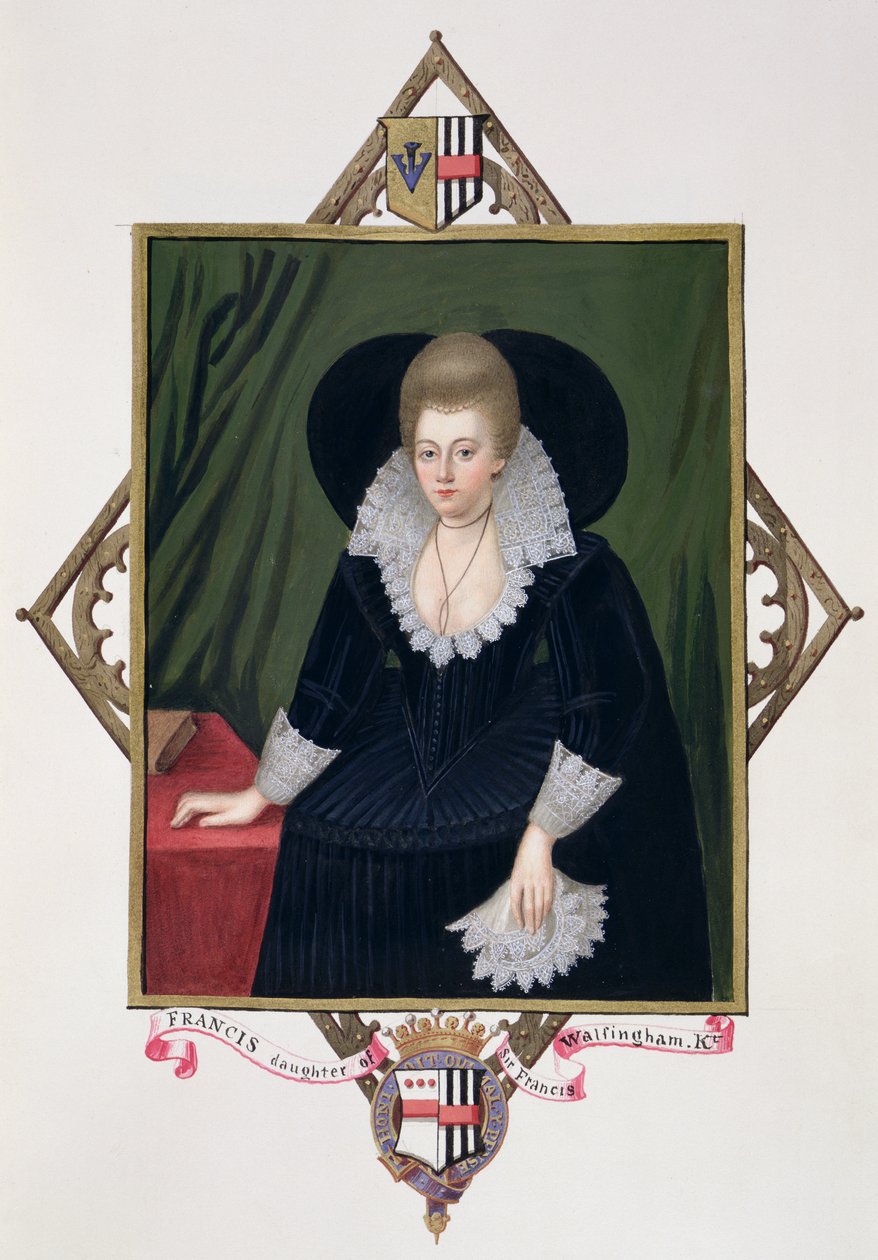 Portrait de Frances Walsingham, comtesse d