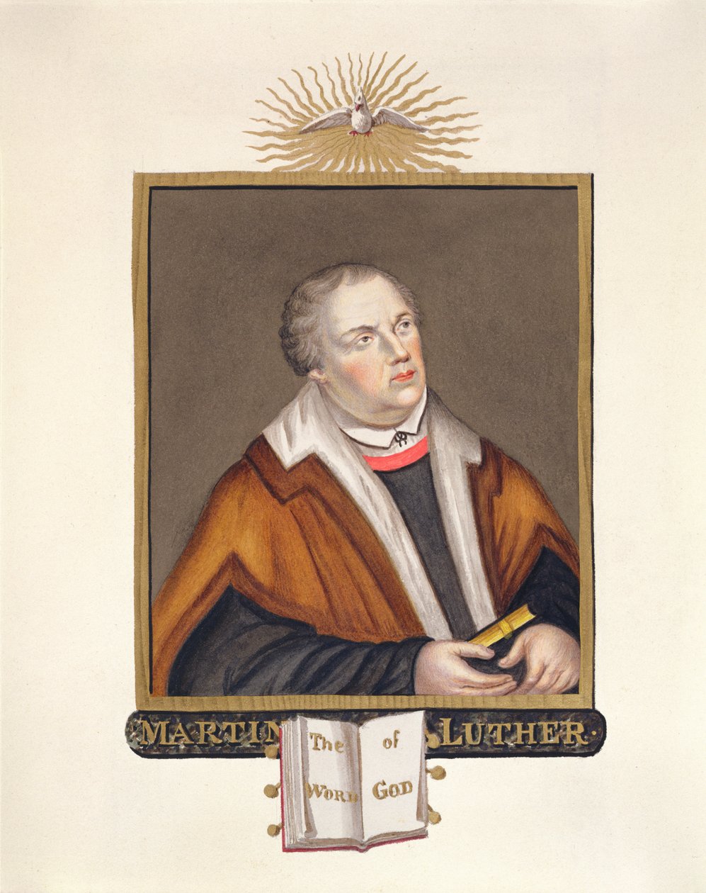 Portrait de Martin Luther (1483-1546) des 