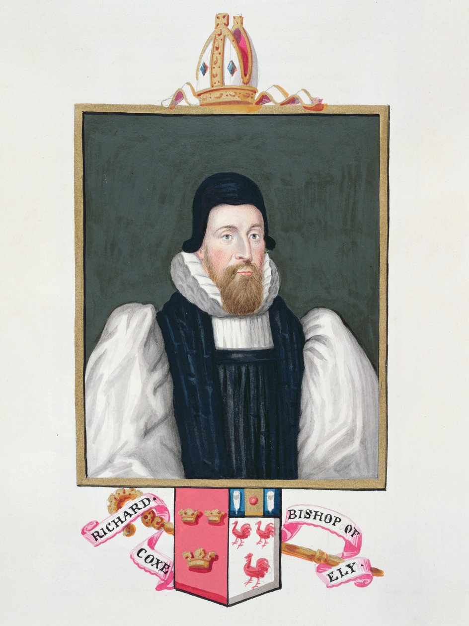 Portrait de Richard Cox (1500-81) évêque d