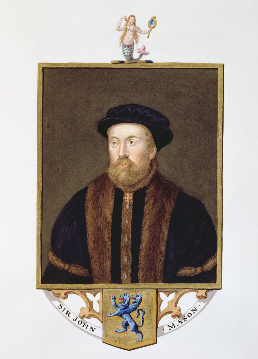 Portrait de Sir John Mason (1503-66) de 