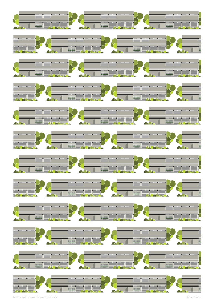 Modernist Library, 2015 (numérique) - Sarah Evans