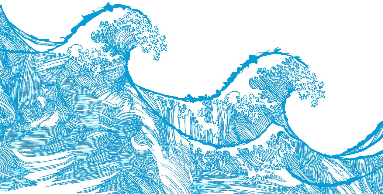 La Vague de Kanagawa, 2009 - Sarah Hough