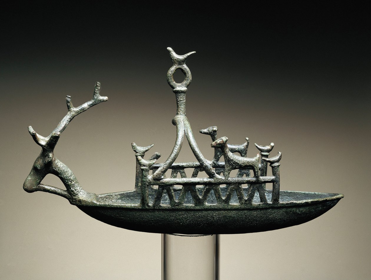 Navire (bronze) - Sardinia Nuragic Civilization