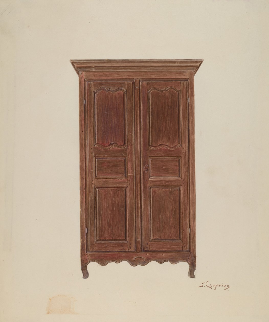 Armoire, vers 1939 - Sarkis Erganian