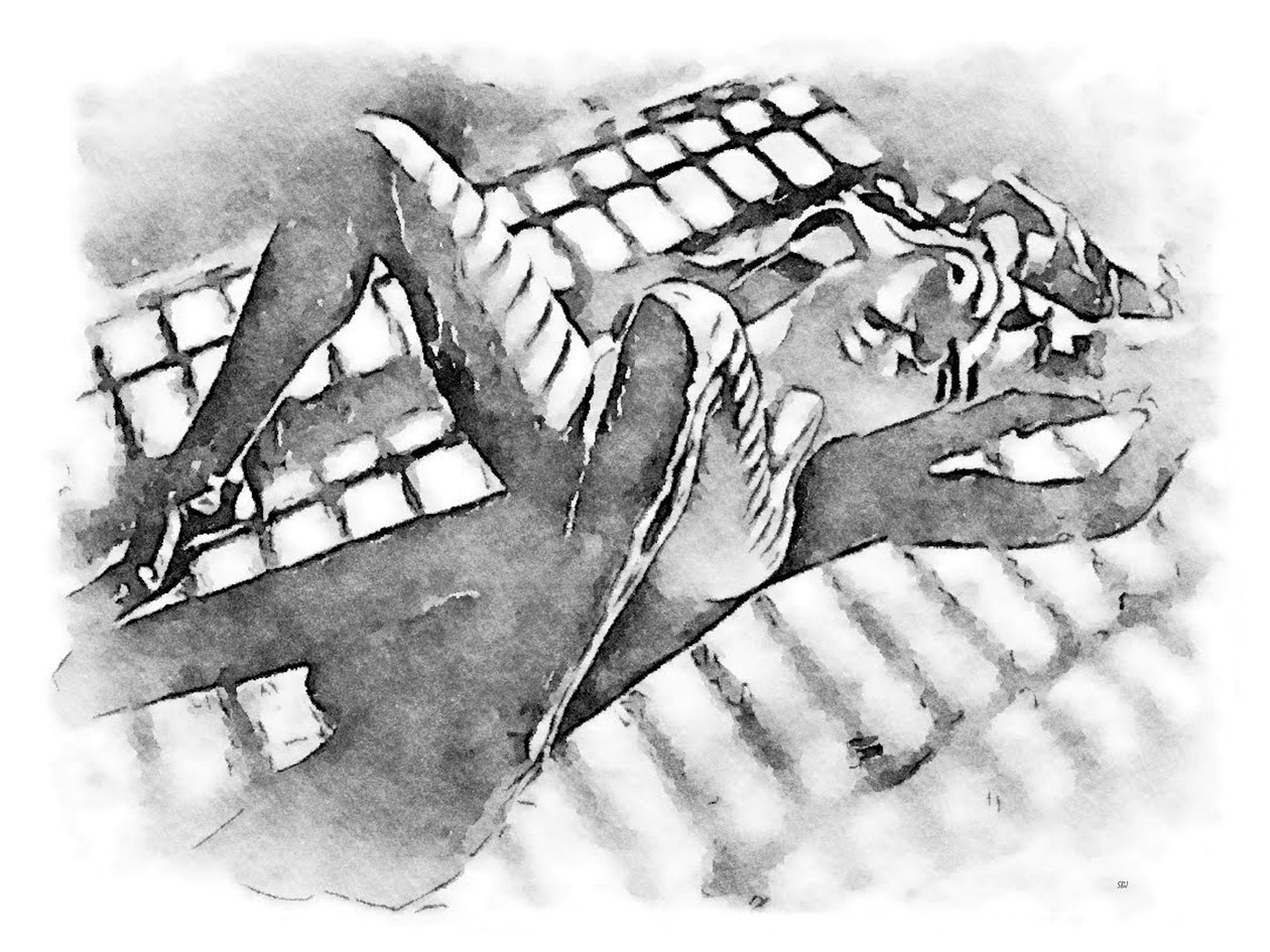 Femme sous la fenêtre - SaskiaBJ