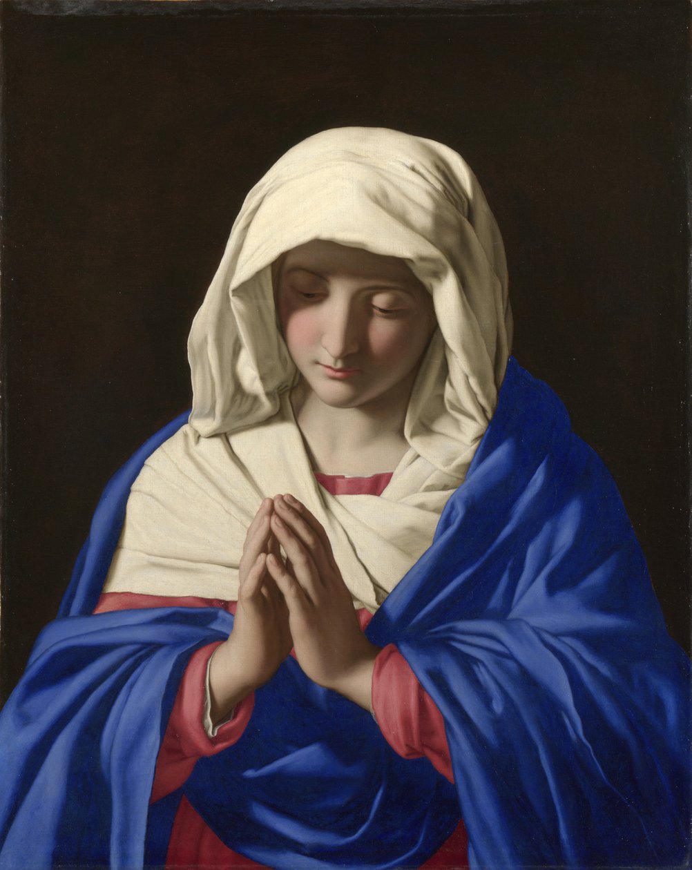 La Vierge en prière, 1640s - Sassoferrato