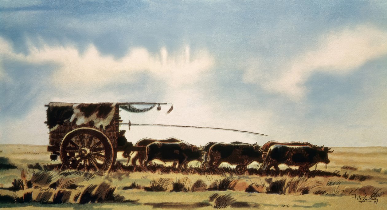Traversée de la Pampa en Wagon - Saubidet Tito