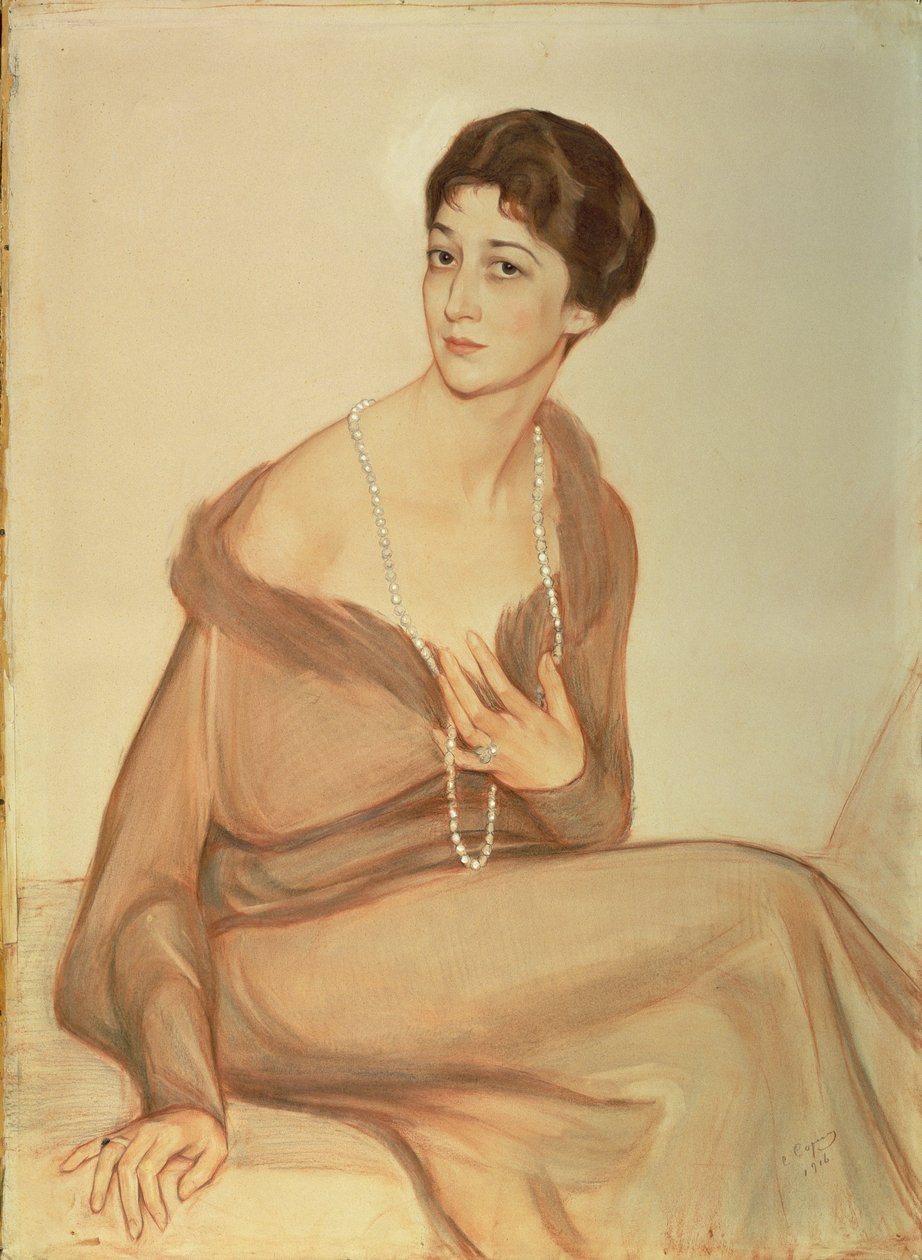 Portrait de Vanda Weiner - Savelij Abramovich Sorin