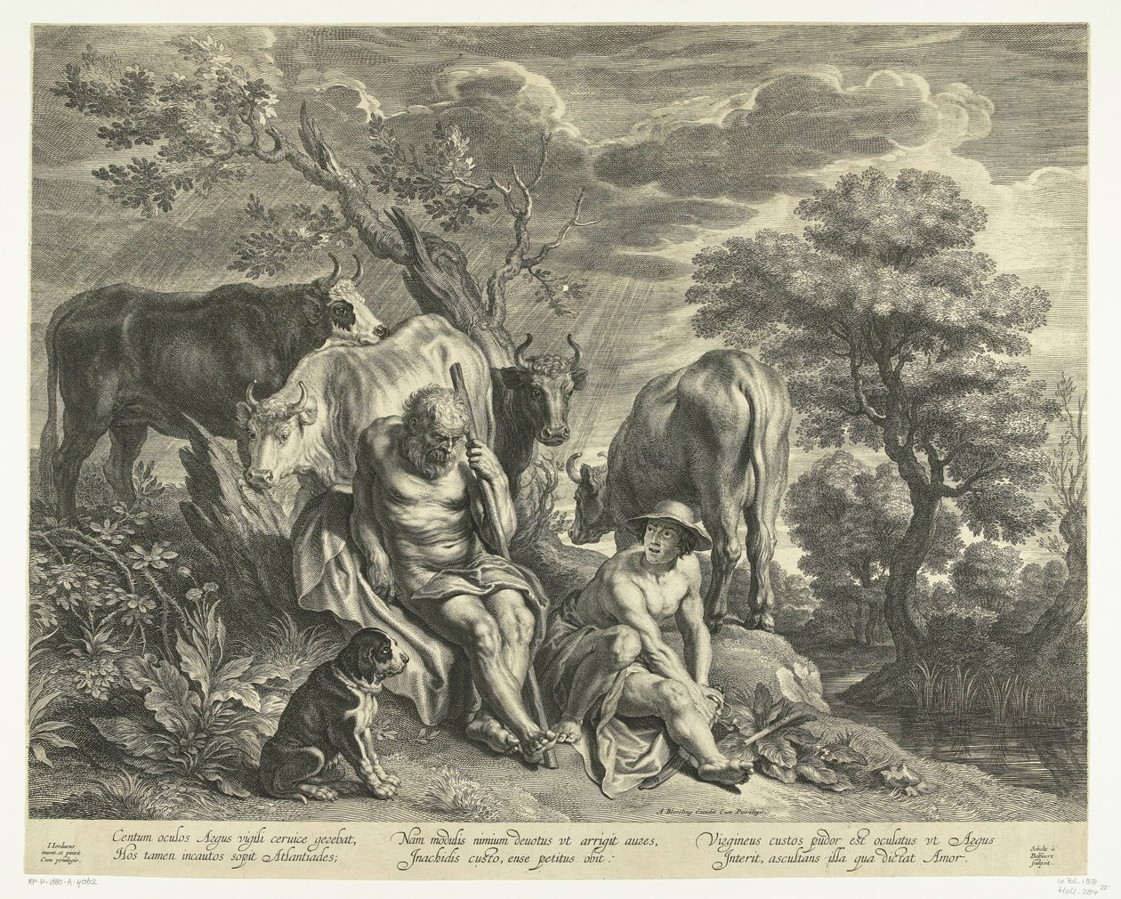 Mercure et Argus - Schelte Adamsz. Bolswert