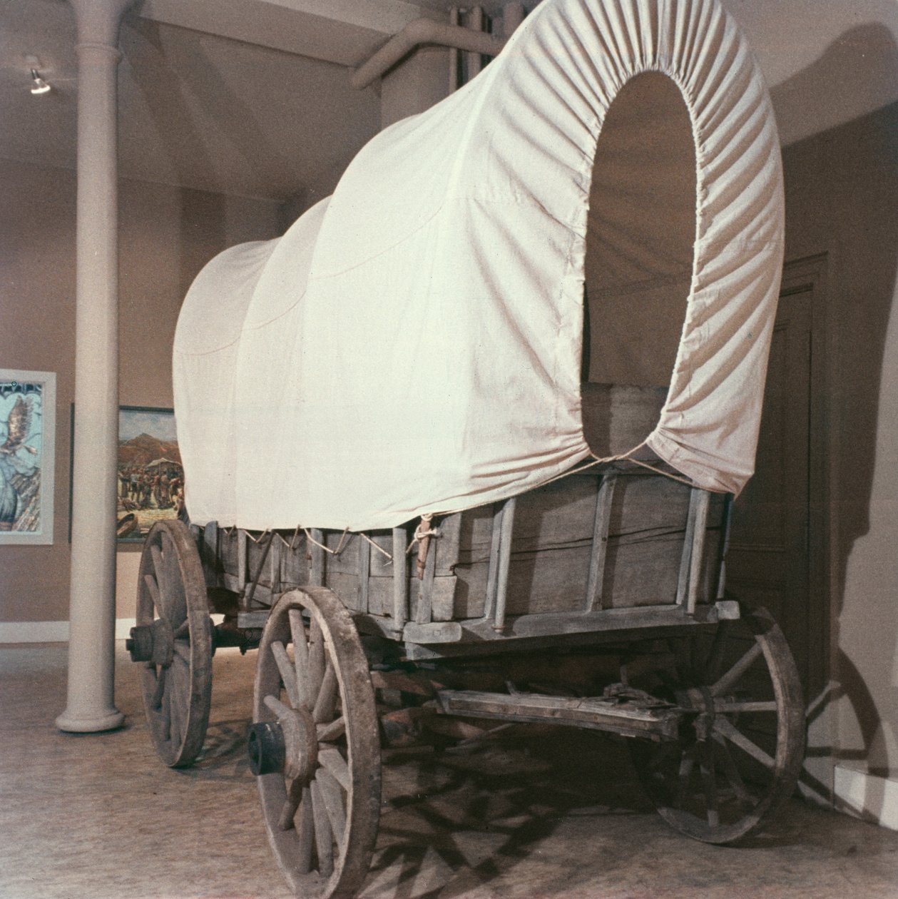 Chariot de pionnier - School American
