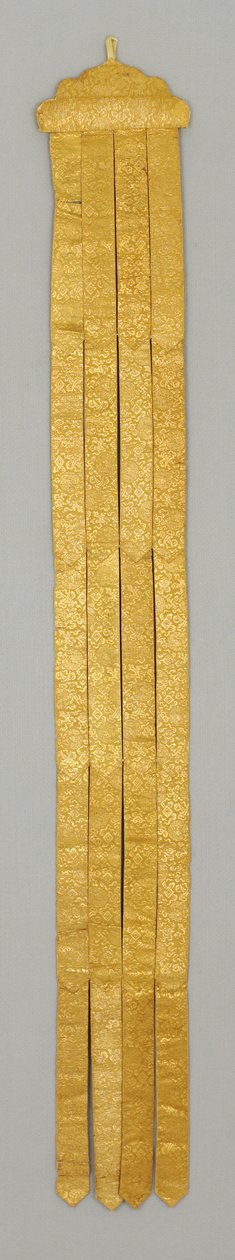 Banderole/Tenture de temple, vers 18e siècle - School Chinese