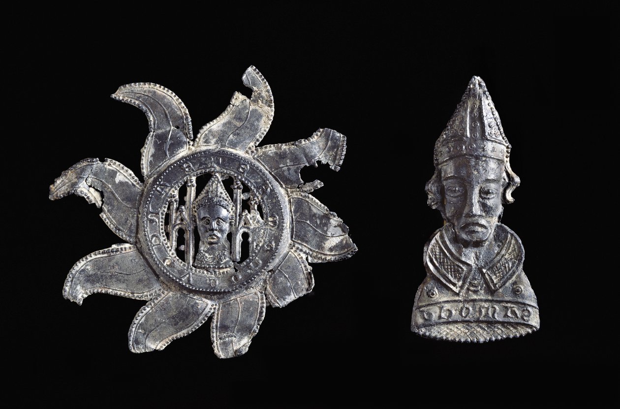 Badges de pèlerin de Thomas Becket - School English