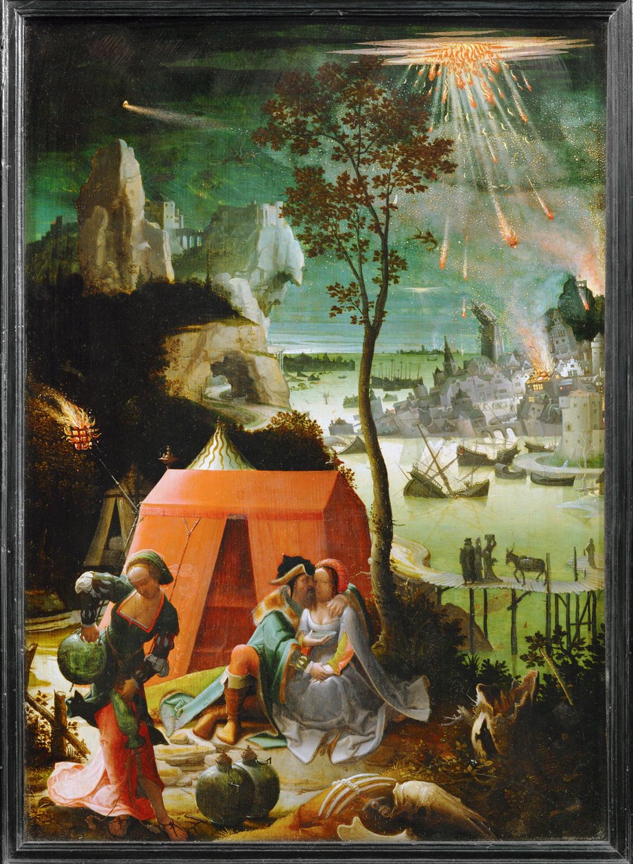 Lot et ses filles ... - School Netherlandish