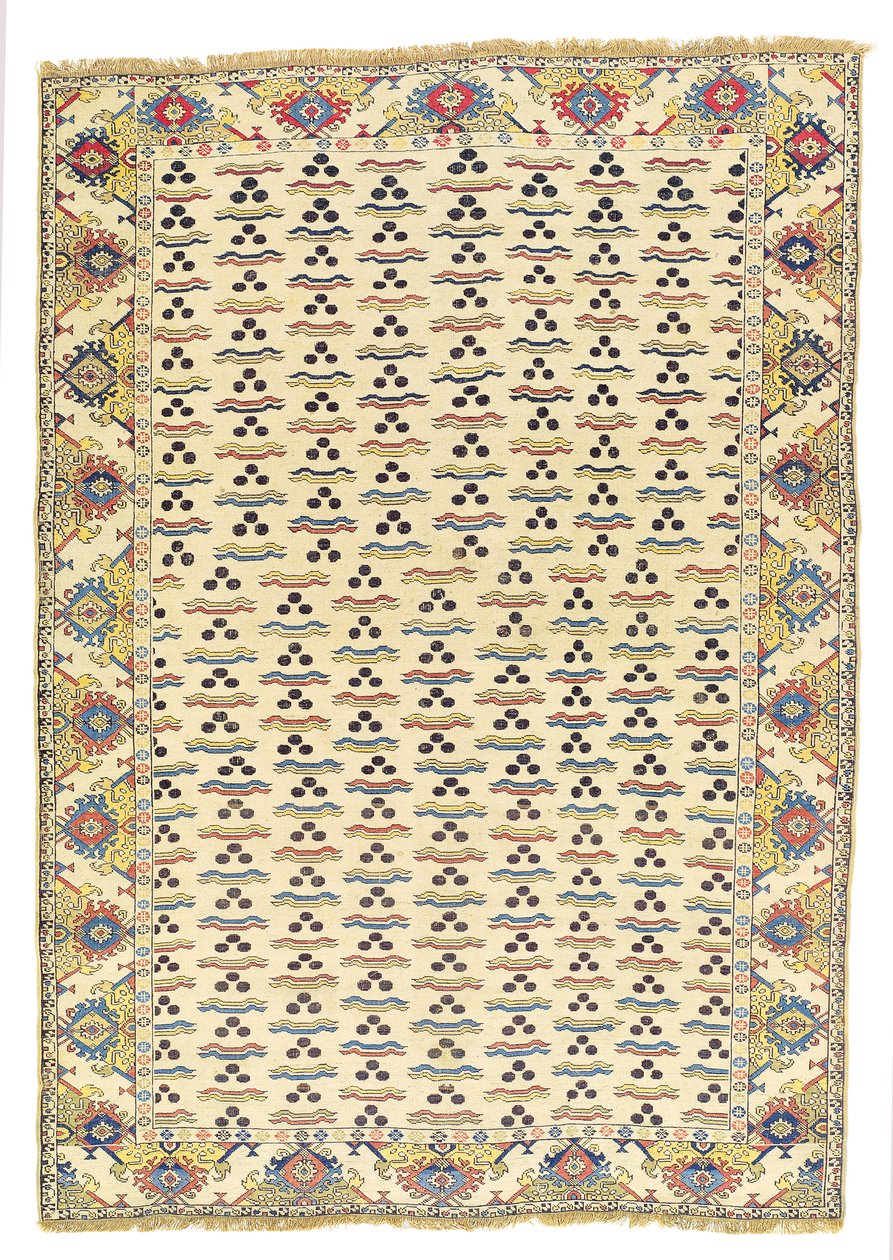 Tapis Tuduc Cintamani, début du 20e siècle - School Romanian