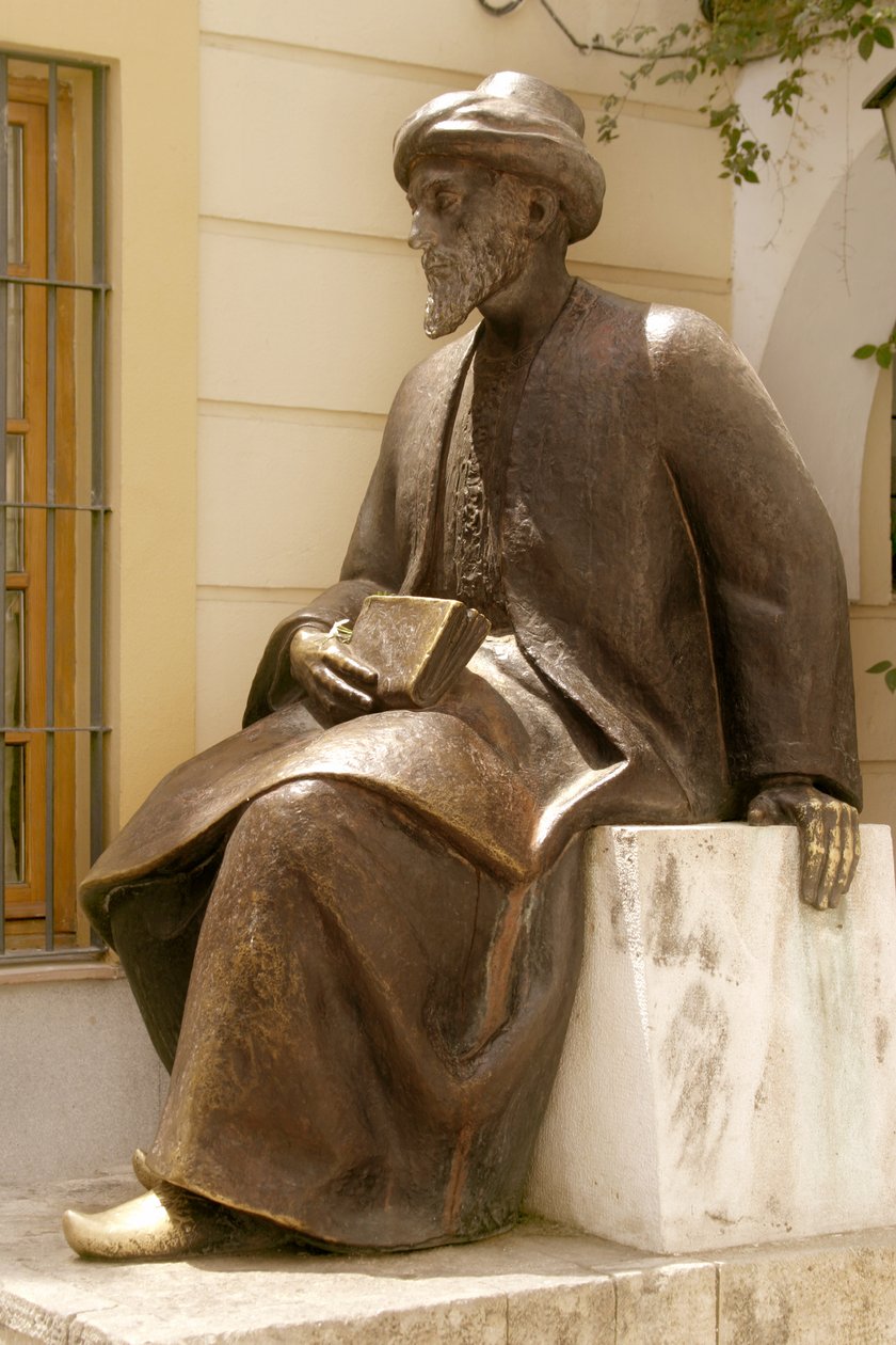 Statue de Moïse Maïmonide (bronze) - School Spanish