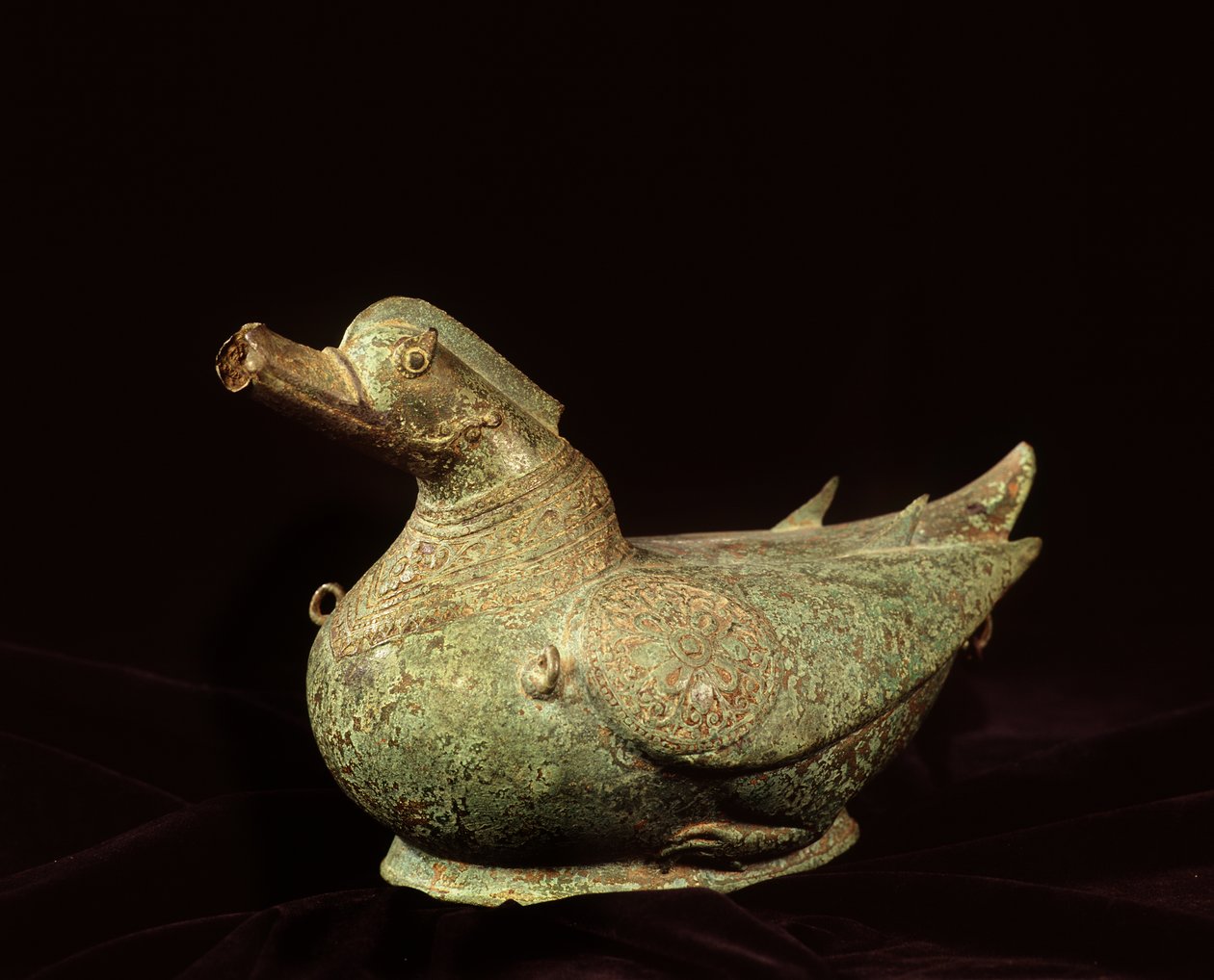 Vase à eau en forme de canard, style Lanna - School Thai