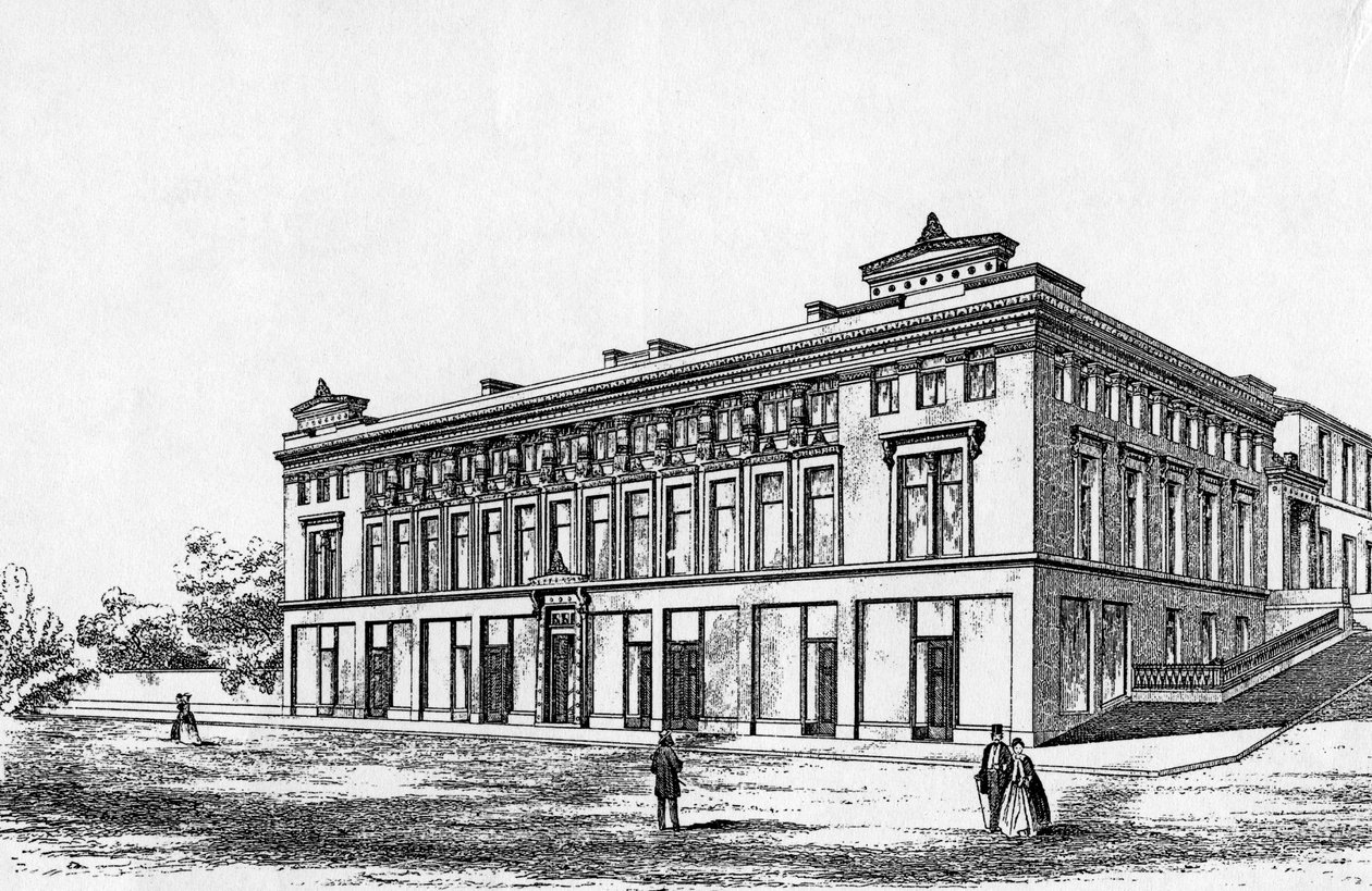 Le bâtiment grec, 336-56 Sauchiehall Street, Glasgow - Scottish School