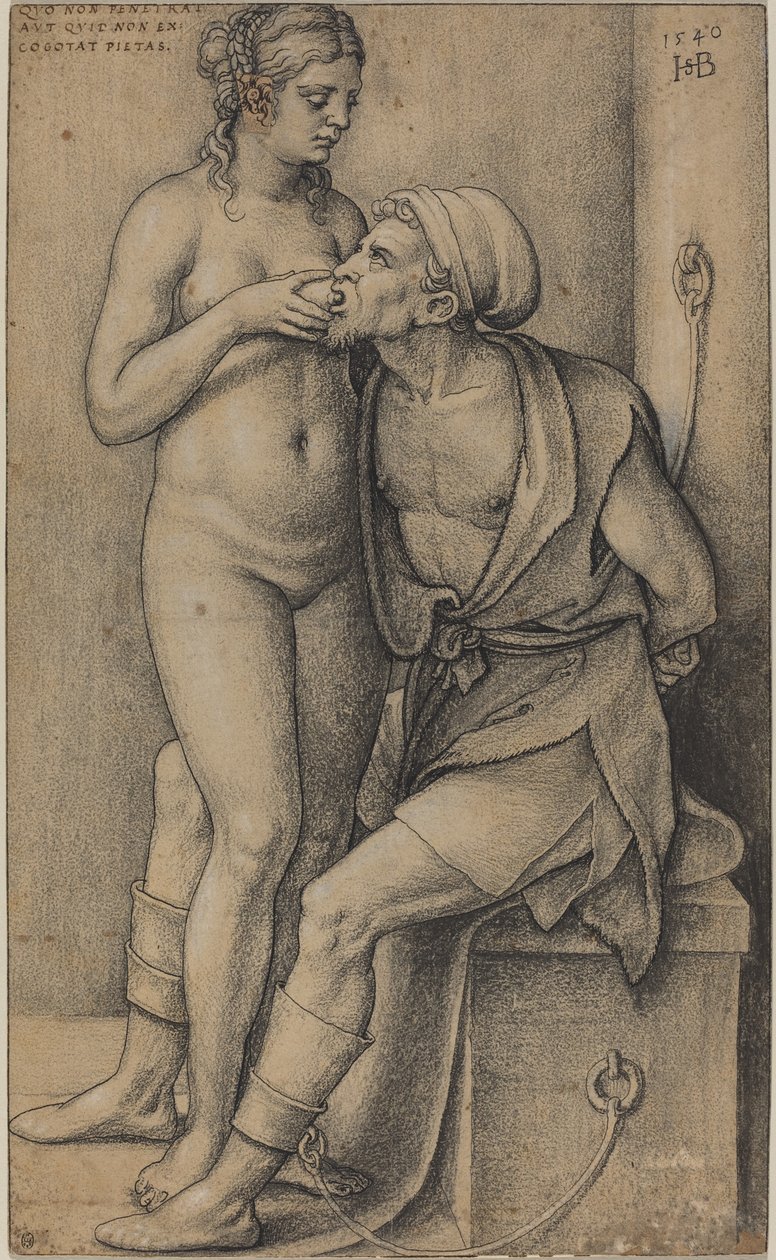 Cimon et Pero - Sebald Beham