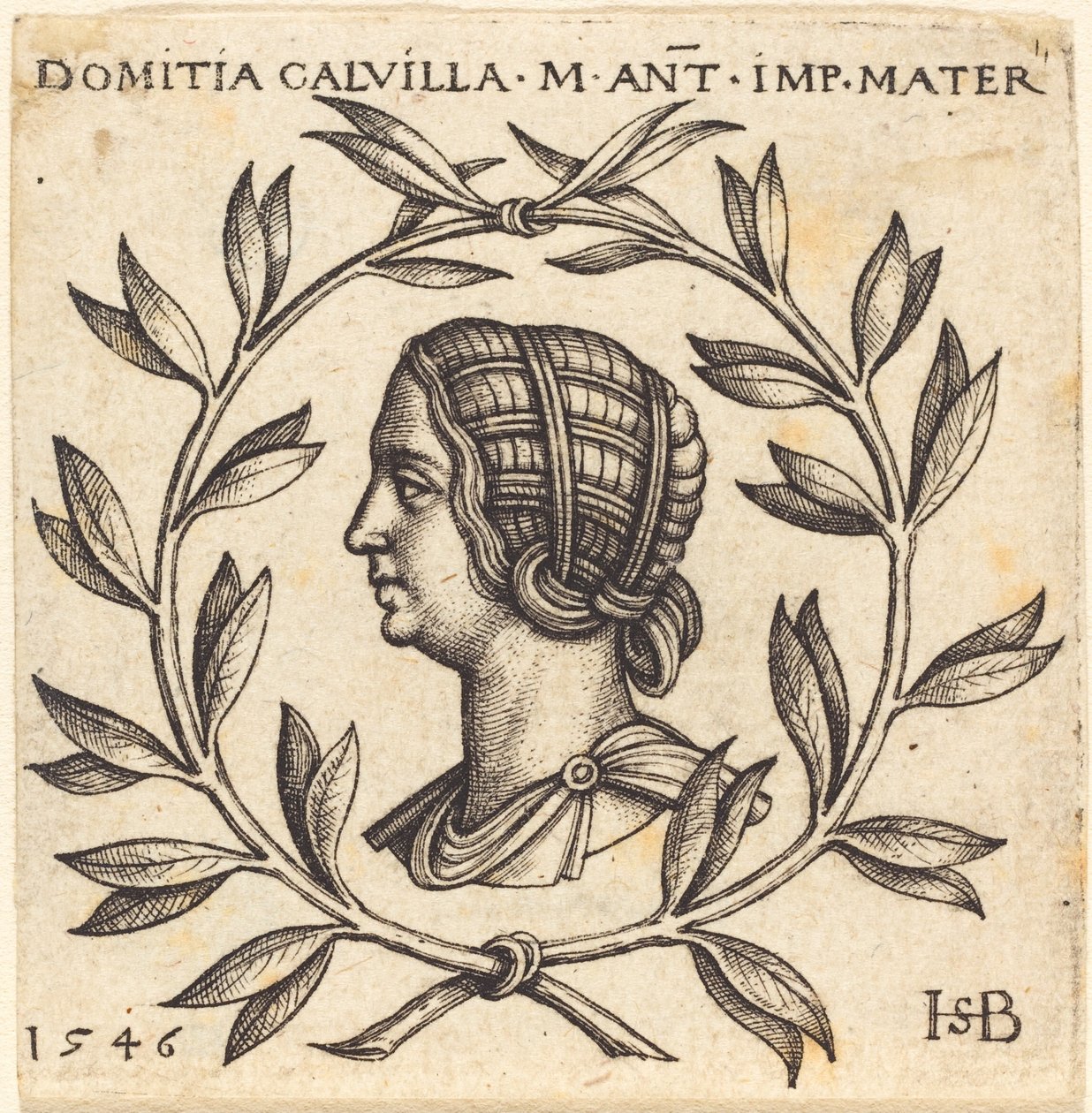 Domitia Calvilla - Sebald Beham