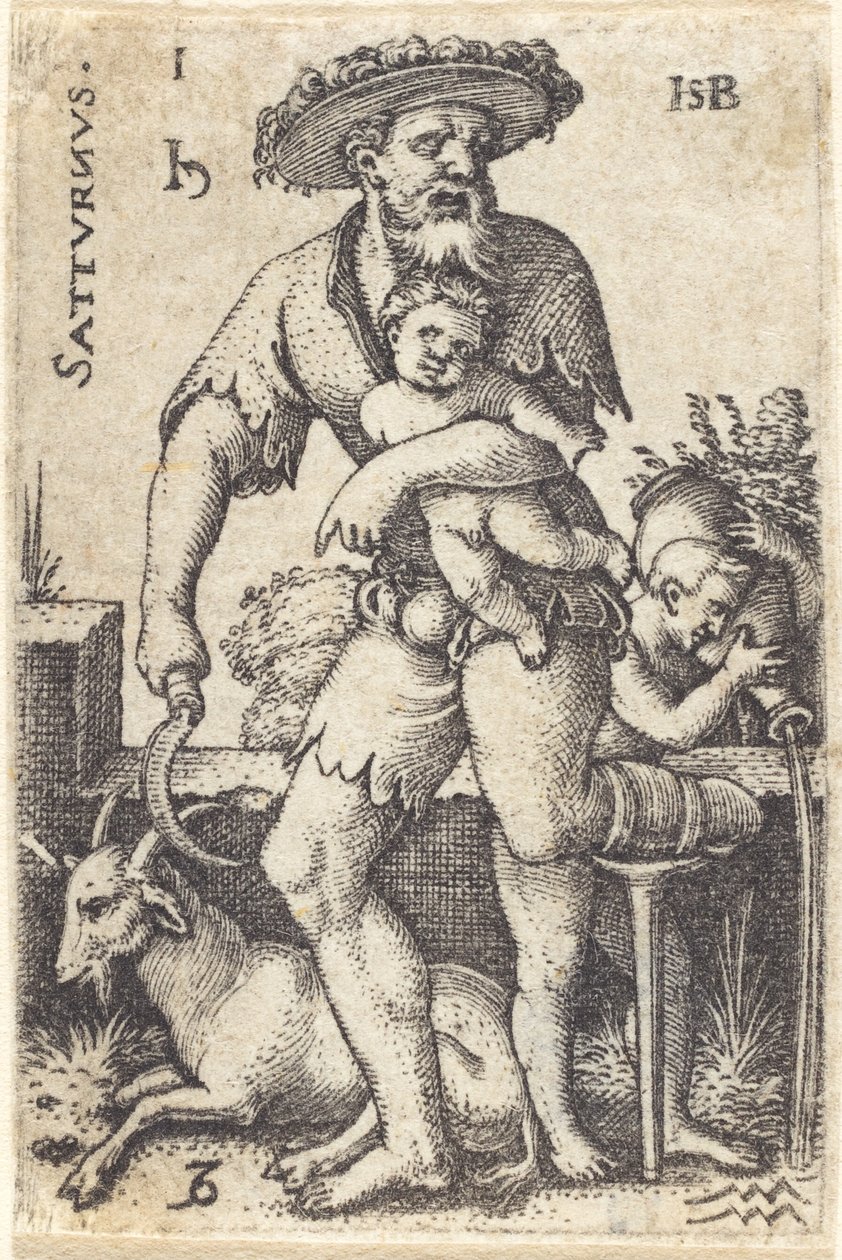 Saturne - Sebald Beham