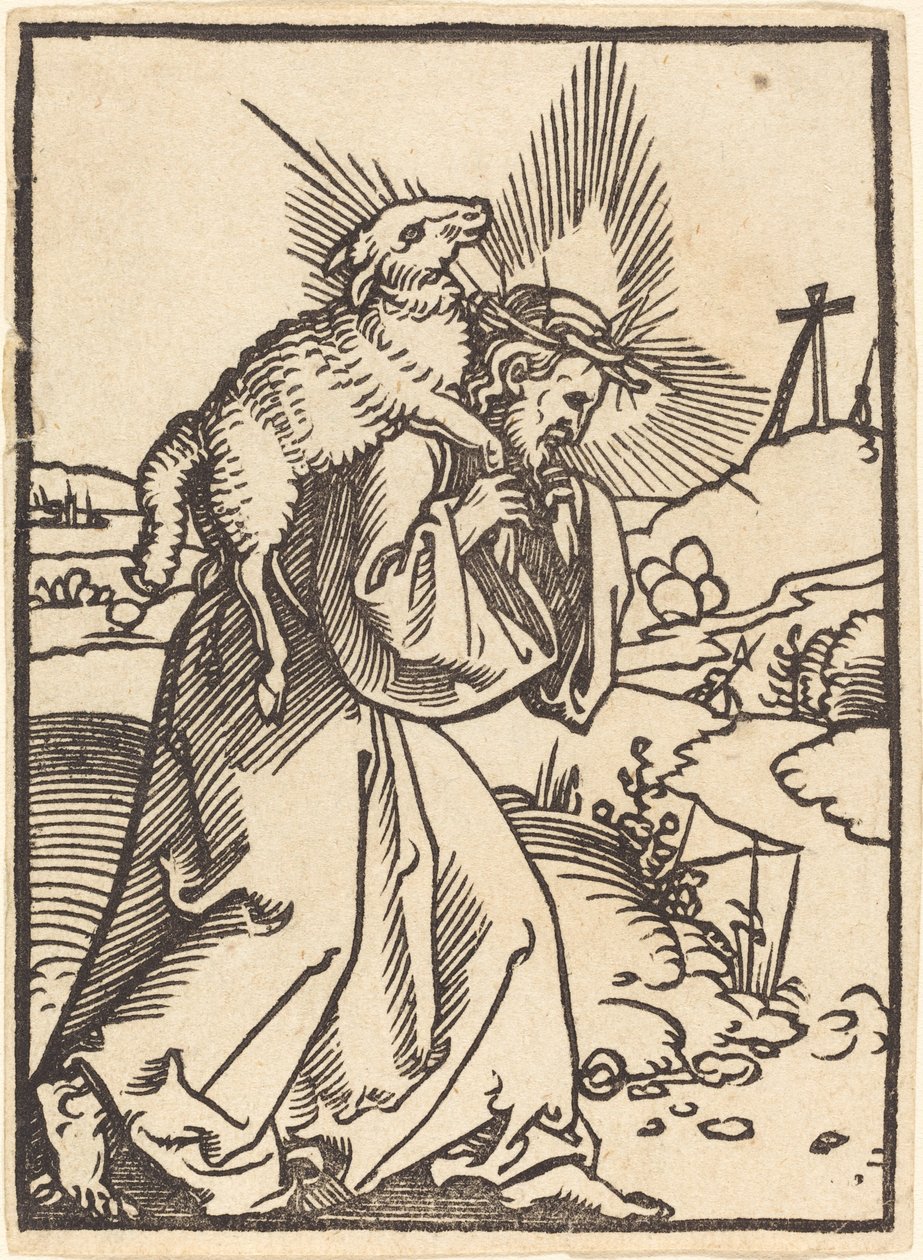 Le Bon Pasteur - Sebald Beham