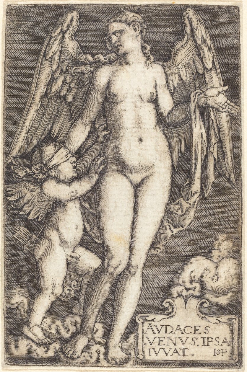 Vénus et Cupidon - Sebald Beham